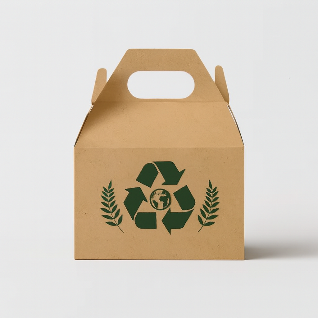 Custom Kraft Gable Boxes - Image 1